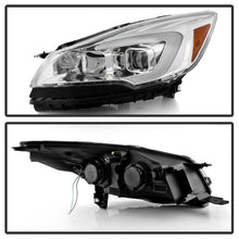 Cargar imagen en el visor de la galería, xTune 13-16 Ford Escape 13-16 LED Light Bar Halogen Proj Headlights - Chrome (PRO-JH-FESCA13-LB-C)