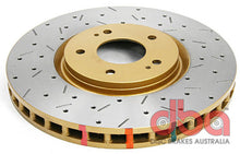 Cargar imagen en el visor de la galería, DBA 03-05 Evo 8/9 Rotor frontal perforado y ranurado Serie 4000