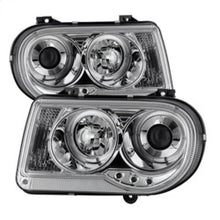 Cargar imagen en el visor de la galería, Spyder Chrysler 300C 05-10 Projector Headlights LED Halo LED Chrm (Not Included) PRO-YD-C300C-HL-C