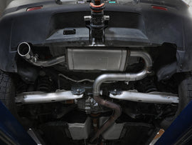 aFe Ford Bronco Sport 21-22 L3-1.5L (t)/L4-2.0L (t) Sistema de escape Vulcan con eje trasero - Puntas negras