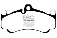 Cargar imagen en el visor de la galería, EBC 10-12 Porsche 911 (997) (solo rotor de hierro fundido) 3.8 GT3 Pastillas de freno delanteras Redstuff