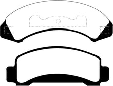 Cargar imagen en el visor de la galería, EBC 87-88 Ford Aerostar 2.3 Ultimax2 Front Brake Pads