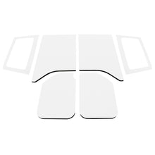 Cargar imagen en el visor de la galería, DEI 11-18 Jeep Wrangler JK Kit completo de revestimiento de techo de 2 puertas - 6 piezas - Blanco