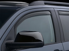 Load image into Gallery viewer, WeatherTech 07-21 Toyota Tundra Front Side Window Deflectors - Dark Smoke