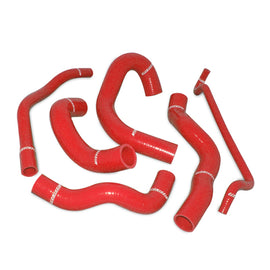 Mishimoto 05-06 Ford Mustang GT V8 / 05-10 GT500 Kit de manguera de silicona roja