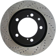 Cargar imagen en el visor de la galería, StopTech 07-09 Toyota Tundra / 08-09 Toyota Sequoia Front Right Slotted &amp; Drilled Rotor