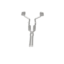 Cargar imagen en el visor de la galería, MagnaFlow Cat-Back SS 2.5 pulgadas salida trasera doble dividida (puntas OEM) 15-16 Dodge/Chrysler Charger/300 5.7L V8
