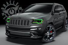 Cargar imagen en el visor de la galería, Oracle 1421 Jeep Grand Cherokee Dynamic Headlight DRL Upgrade Kit  ColorSHIFT Dynamic SEE WARRANTY
