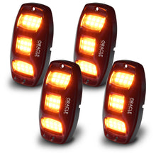 Cargar imagen en el visor de la galería, Oracle Underbody  RGB+W Wheel Well Rock Light Kit - 4 PCS - ColorSHIFT SEE WARRANTY