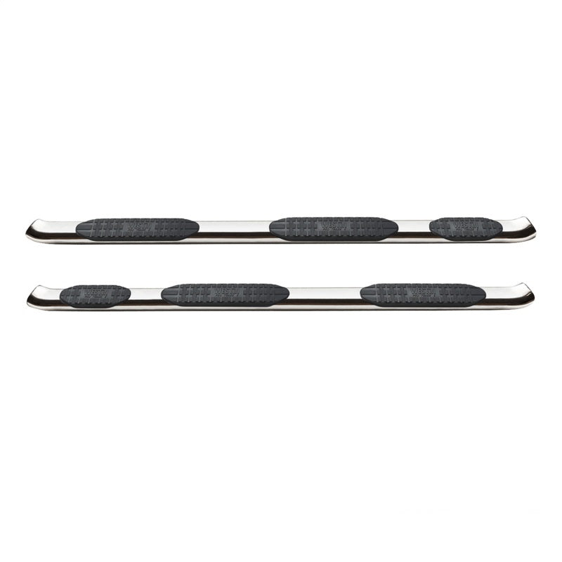 Westin 19-20 Ram 1500 Quad Cab con caja de 6.5 pies PRO TRAXX 5 W2W Barras de paso Nerf ovaladas - Acero inoxidable