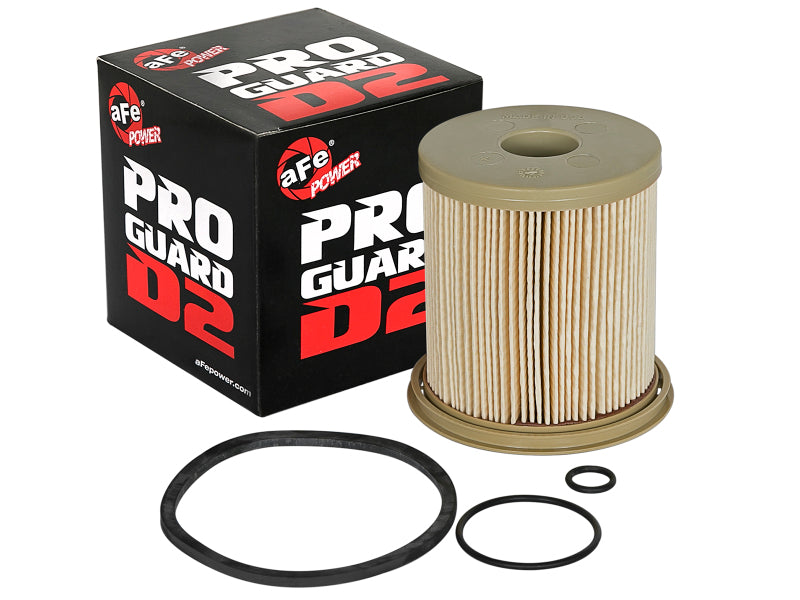 Filtros de combustible aFe ProGuard D2 (paquete de 4) Dodge Diesel Trucks 97-99 L6-5.9L (td)