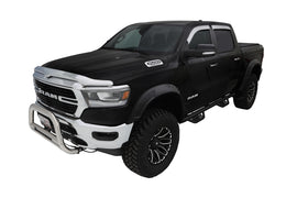 Bushwacker 09-18 Ram 1500 con caja Fleetside de 67.4 pulgadas (Ex. R/T y Rebel) DRT Style Flares 4 piezas - Negro
