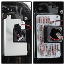 Cargar imagen en el visor de la galería, Spyder 08-16 Ford Super Duty F-250 V3 Light Bar LED Tail Lights - Black (ALT-YD-FS07V3-LBLED-BK)