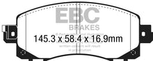 Cargar imagen en el visor de la galería, EBC 18+ Subaru Crosstrek 2 Ultimax Front Brake Pads