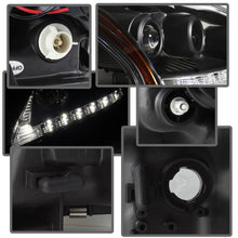 Load image into Gallery viewer, Spyder Lexus RX330 2004-2006 Projector Headlights Halogen Model- DRL LED Blk PRO-YD-LRX35004-DRL-BK