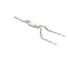 Cargar imagen en el visor de la galería, MagnaFlow Stainless Cat-Back Exhaust 2015 Chevy Silverado 2500HD 6.0L Dual Split Rear Exit 4in