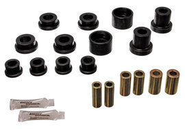 Energy Suspensión 90-94 Mitsubishi Eclipse AWD Juego de bujes de brazo de control trasero negro