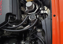 Cargar imagen en el visor de la galería, J&amp;L 14-19 Chevrolet Corvette LT1 6.2L Driver Side Oil Separator 3.0 - Clear Anodized