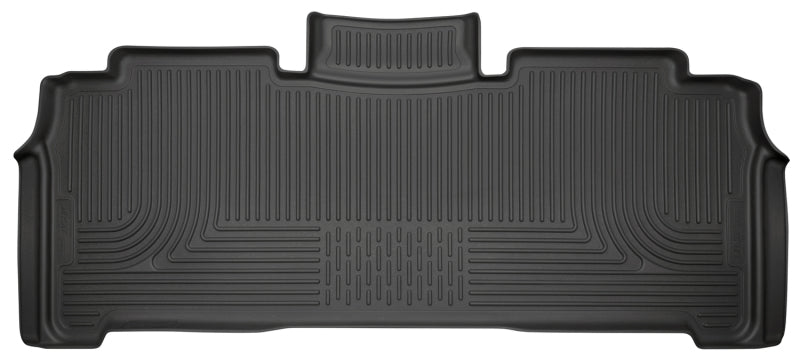 Husky Liners 2017 Chrysler Pacifica (Stow and Go) Revestimientos de piso negros para segunda fila
