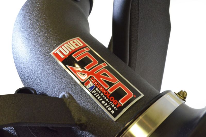 Injen 11-20 Dodge Challenger SRT-8 6.4L V8 Entrada de Ram corta de flujo de potencia negro arrugado