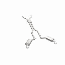 Cargar imagen en el visor de la galería, MagnaFlow Cat-Back Stainless Dual Split Rear Exit 4in Polished Tips 11-15 Chevy Camaro 3.6L V6