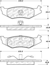 Cargar imagen en el visor de la galería, StopTech Street Select Brake Pads - Rear