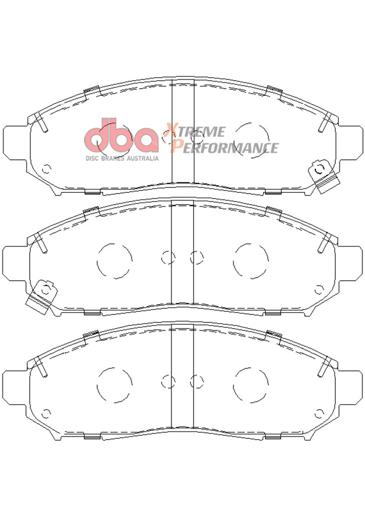Pastillas de freno delanteras DBA 05-12 Nissan Pathfinder XP650