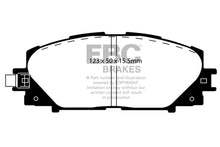 Cargar imagen en el visor de la galería, EBC 11+ Lexus CT200h 1.8 Hybrid Ultimax2 Front Brake Pads