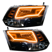 Cargar imagen en el visor de la galería, Oracle Lighting 09-18 RAM 1500 Sport Halo Headlights - Blk Housing w/2.0 Controller SEE WARRANTY