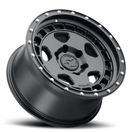 quince52 Turbomac HD 17x8.5 6x139.7 0mm ET 106.2mm Rueda negra de asfalto con orificio central