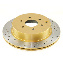 DBA 04-12 Nissan Pathfinder Rotor trasero perforado y ranurado Street Series