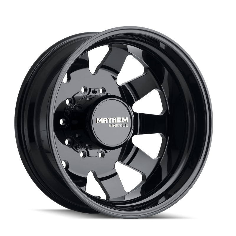 Mayhem 8181 Challenger Dually 22x8.25 / 10x285 BP / 169mm Offset / 220.1mm Hub Rueda negra completa