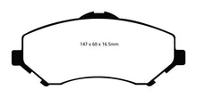 Cargar imagen en el visor de la galería, EBC 08-11 Chrysler Town &amp; Country 3.3 Greenstuff Front Brake Pads