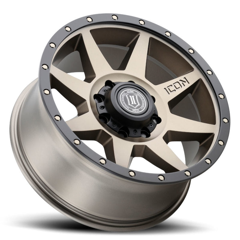 ICON Rebound 20x9 8x180 12mm Offset 5.5in BS Rueda de bronce
