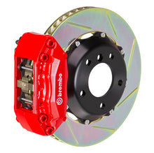 Cargar imagen en el visor de la galería, Brembo 11-16 CR-Z Delantero GT BBK 4 pistones fundidos 2 piezas 328x28 2 piezas rotor ranurado tipo 1-rojo