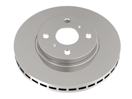 DBA 02-05 Ford Focus En-Shield Street Series Rotor de freno trasero liso