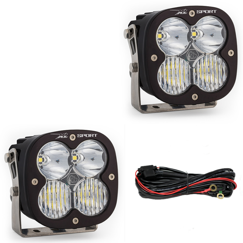 Baja Designs Jeep JL/JT Rubicon Kit de luces LED para parachoques de acero XL Sport