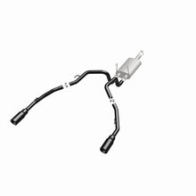 Cargar imagen en el visor de la galería, Magnaflow 09-15 Dodge Ram 1500 V8 Dual Spilt Rear Exit Black Stainless C/B Perf Exhaust
