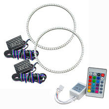 Cargar imagen en el visor de la galería, Oracle Jeep Wrangler JK 07-17 LED Waterproof Halo Kit - ColorSHIFT w/ Simple Controller SEE WARRANTY