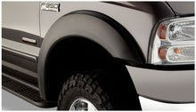 Cargar imagen en el visor de la galería, Bushwacker 99-07 Ford F-250 Super Duty Styleside Extend-A-Fender estilo bengalas 4 piezas - negro