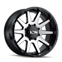 Cargar imagen en el visor de la galería, ION Type 143 20x9 / 5x139.7 BP / 18mm Offset / 108mm Hub Black/Machined Wheel