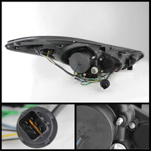 Load image into Gallery viewer, Spyder Hyundai Elantra 11-13 Projector Headlights LED Halo DRL Blk PRO-YD-HYELAN11-DRL-BK