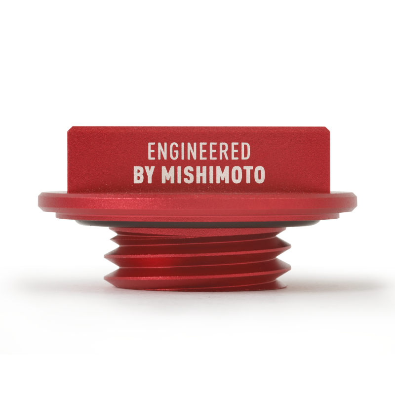 Tapón De Llenado De Aceite Mishimoto Mazda Hoonigan - Rojo