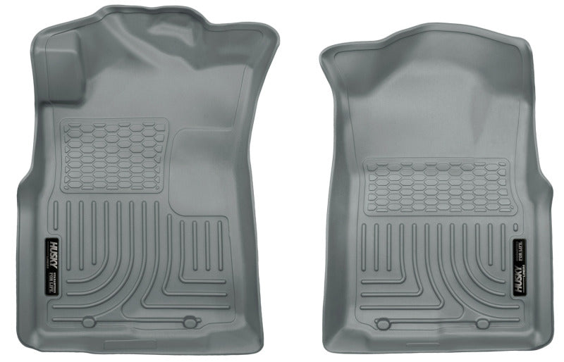 Husky Liners 05-15 Toyota Tacoma Crew/Extended/Standard Cab WeatherBeater Revestimientos de piso delanteros grises