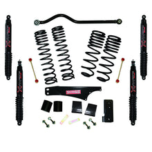 Cargar imagen en el visor de la galería, Skyjacker 2007-2018 Jeep Wrangler JK 2 Door 4WD Long Travel 3.5in-4in Lift Kit w/Black Max Shocks