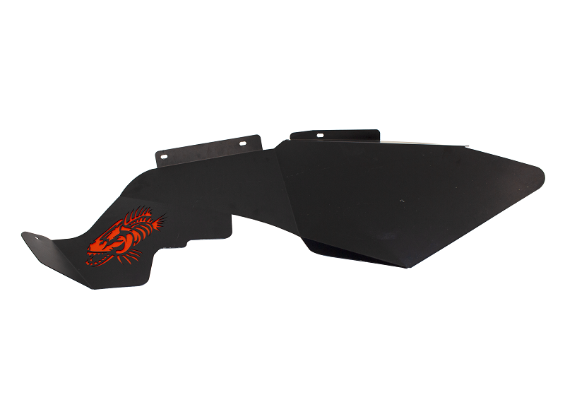 Fishbone Offroad 07-18 Jeep Wrangler JK Placa decorativa de guardabarros interior