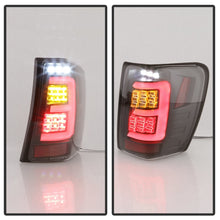 Cargar imagen en el visor de la galería, Spyder 99-04 Jeep Grand Cherokee - Light Bar Led Tail Lights - Black - ALT-YD-JGC99V3-BK