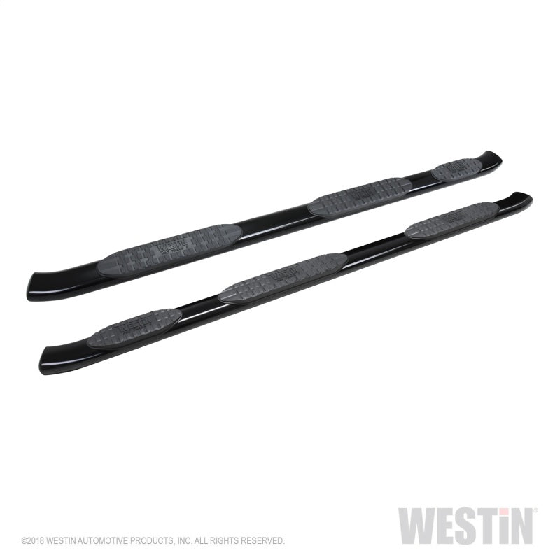 Westin 19-22 RAM 1500 Quad Cab Cama de 6.5 pies (Excl. Classic) PRO TRAXX 5 Barras de paso Nerf ovaladas W2W - Negro