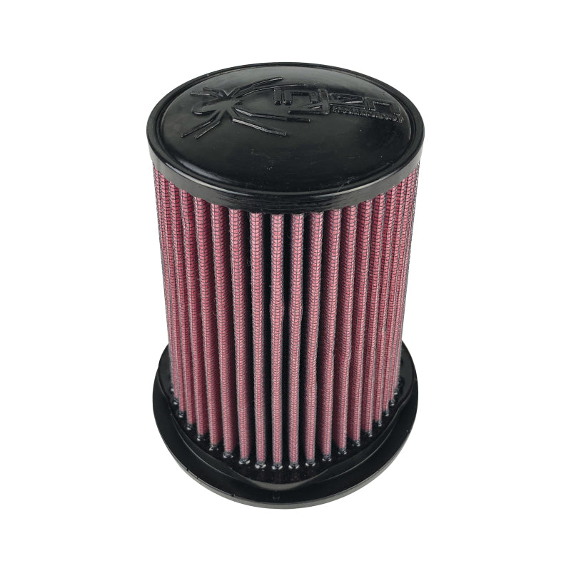Filtro de aire de gasa de algodón engrasado de 8 capas Injen 4,0 pulgadas de diámetro interior/6,5 pulgadas de base/6,75 pulgadas de altura/5 pulgadas de parte superior