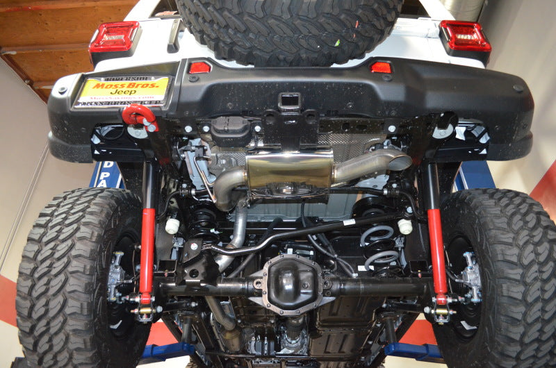Injen 18-20 Jeep Wrangler JL V6-3.6L y L4-2.0L(t) Escape trasero de eje alto